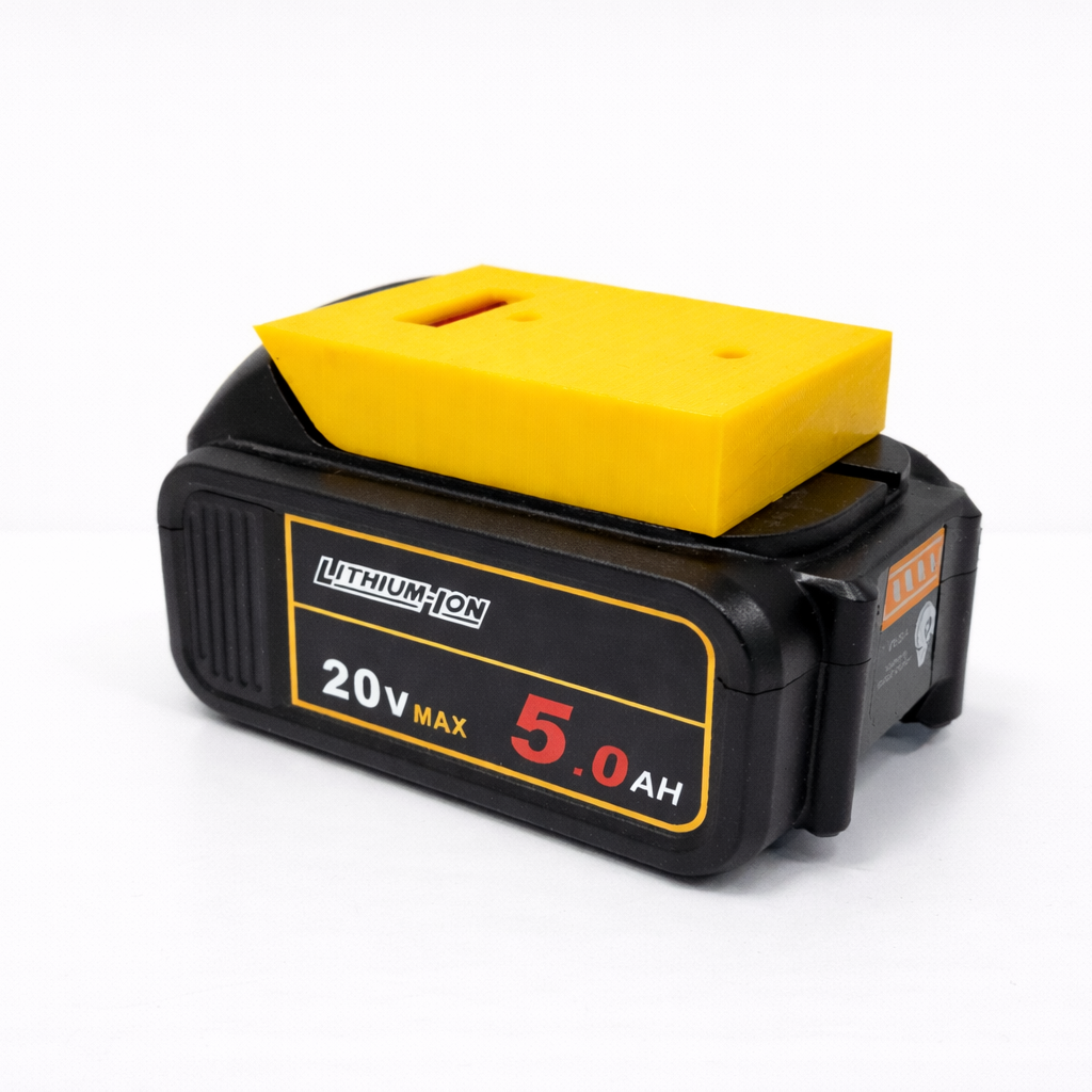 Lot de 5 Support à batterie - Compatible avec les outils DeWalt